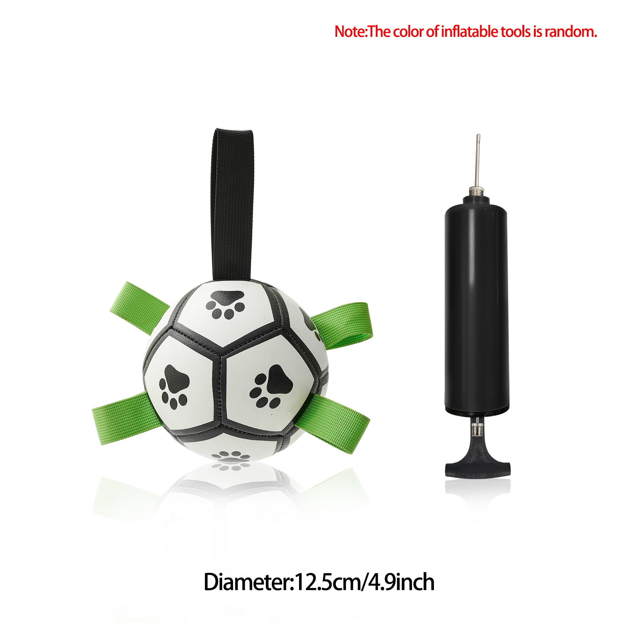Interactive Dog Football Toy Durable Fetch & Tug Ball for Dogs