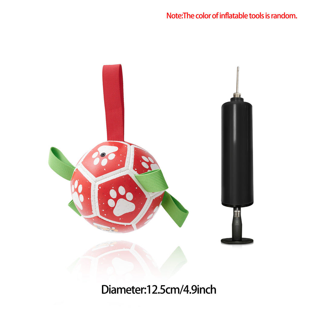Durable Dog Soccer Ball for Outdoor Play & Training