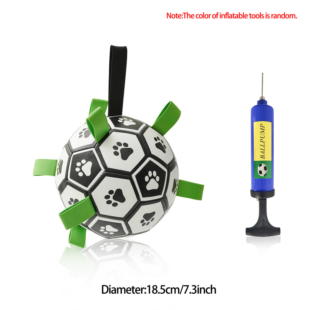 Durable Dog Soccer Ball for Outdoor Play & Training