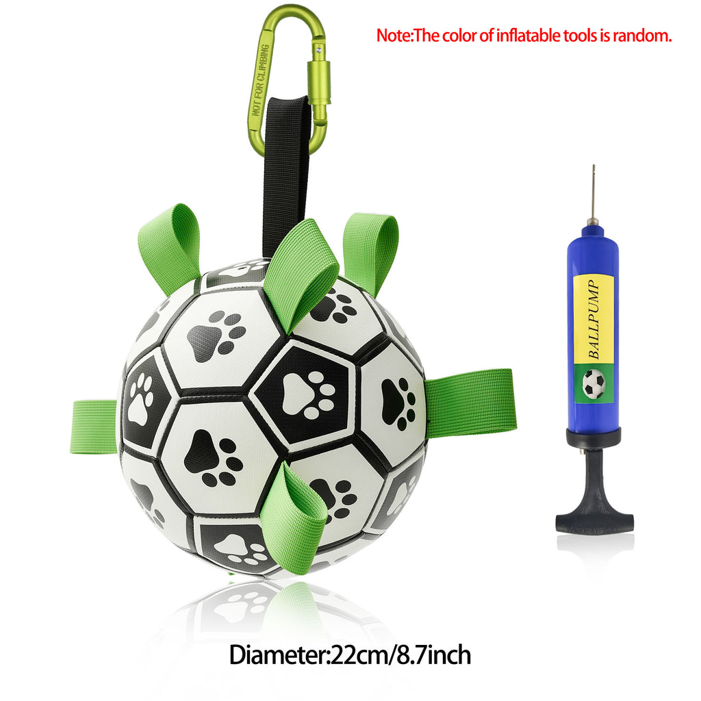 Durable Dog Soccer Ball for Outdoor Play & Training