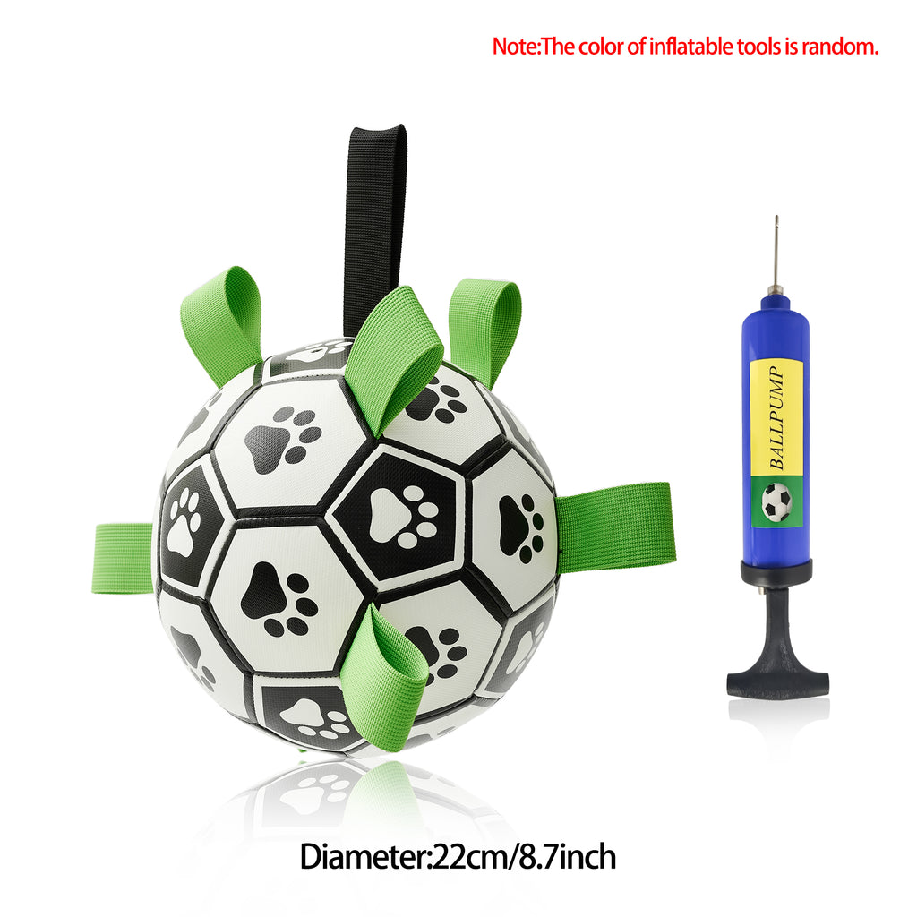 Durable Dog Soccer Ball for Outdoor Play & Training