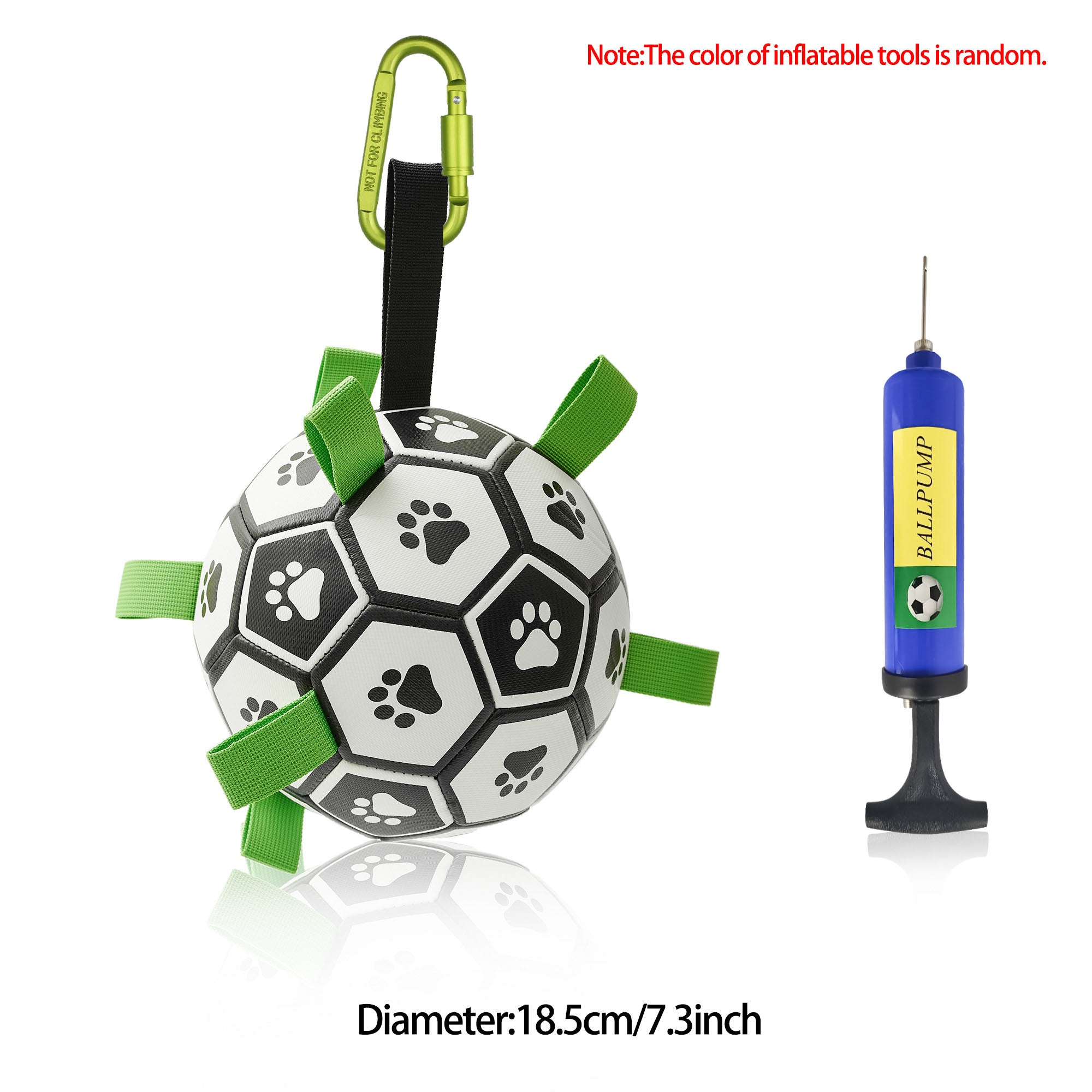 Durable Dog Soccer Ball for Outdoor Play & Training