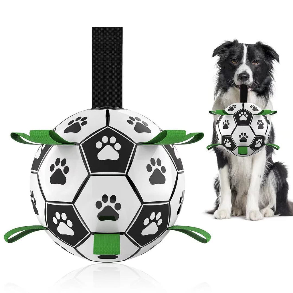 Durable Dog Soccer Ball for Outdoor Play & Training