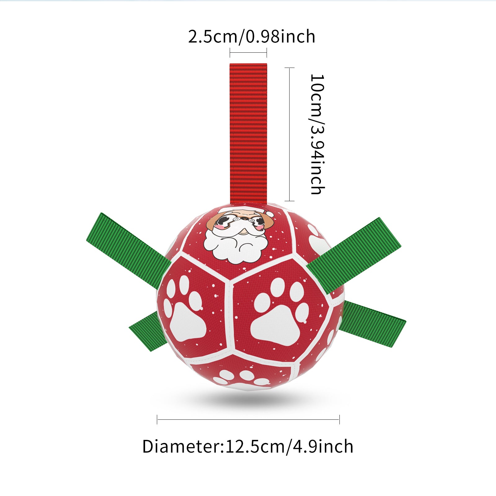 Durable Dog Soccer Ball for Outdoor Play & Training