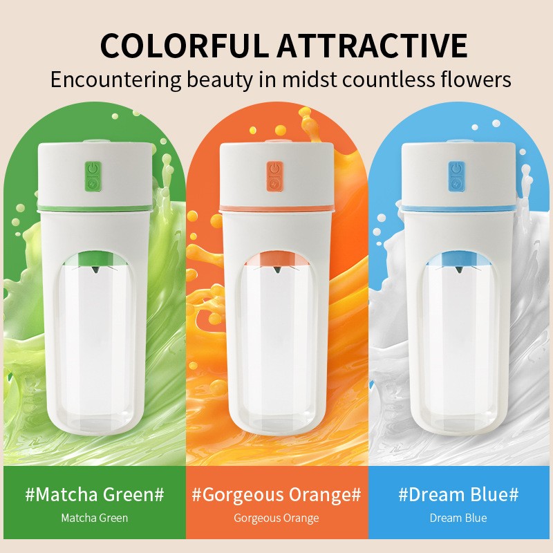 Portable USB Blender Smoothie Maker Juice Bottle