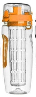 32oz Fruit Infuser Water Bottle – BPA-Free Sports Hydration Bottle with Removable Infuser